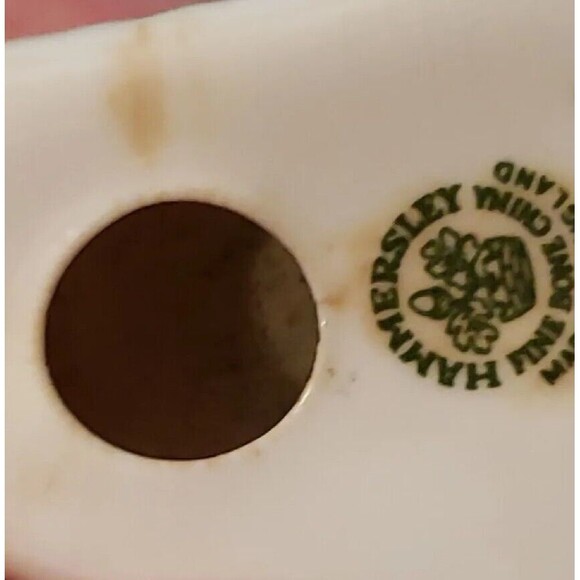 Hammersley Floral Violets Miniature Piano England Fine Bone China Doll House - Picture 11 of 11